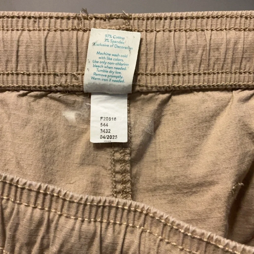 Boys Tan Cargo Pants